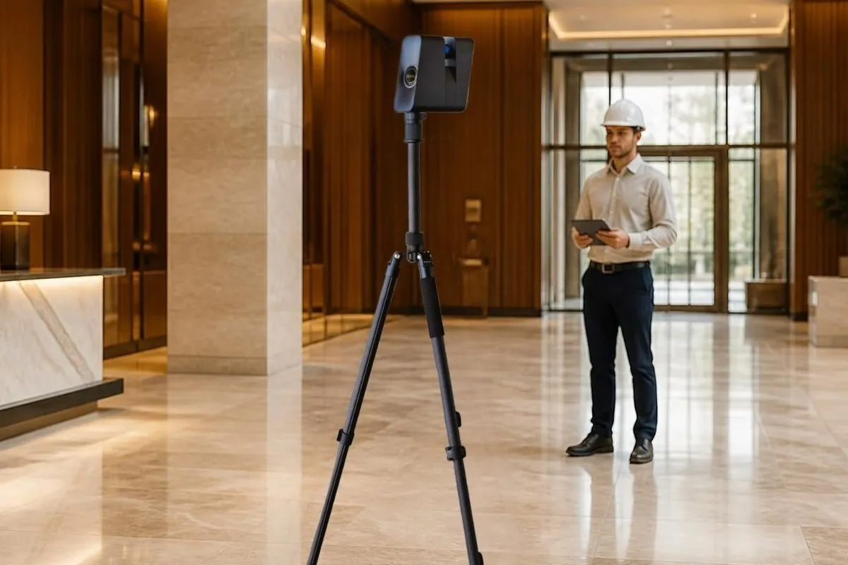 Engineering and surveys: Engineers measure and check existing conditions remotely